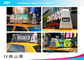 دو طرف تاکسی LED نمایش P2.5 P5 کامل رنگ 3G / 4G / فای بی سیم برای تبلیغات