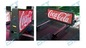 دو طرف تاکسی LED نمایش P2.5 P5 کامل رنگ 3G / 4G / فای بی سیم برای تبلیغات