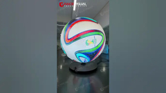 صفحه نمایش توپ LED | آماده برای فیفا 2026! #gracevisual #leddisplay #ledball