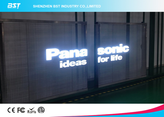ضد بادی در فضای باز اجاره شفاف صفحه نمایش ال ای دی پیکسل پچ 10mm LED