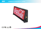 کنترل پنل 3G / 4G کنترل تابلوهای تبلیغاتی Taxi Led Sign Led Video Display
