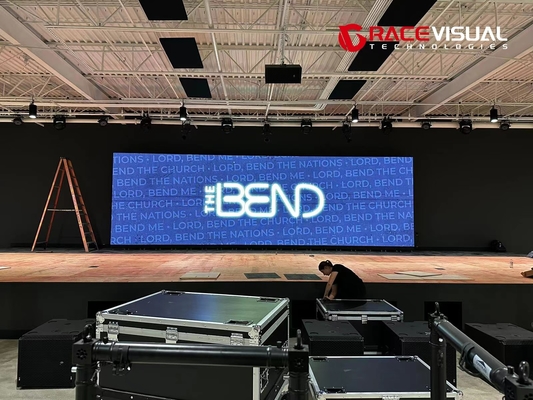 پنل ویدئویی LED سری IRB با کارت دریافت A8S Plus و نرخ تجدید بالا 7680HZ برای اجاره داخلی و صحنه