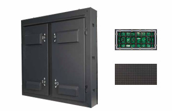 960x960mm فولاد سرد تبلیغات بیرونی صفحه نمایش LED 3840 نرخ تجدید بالا 5500 Nits