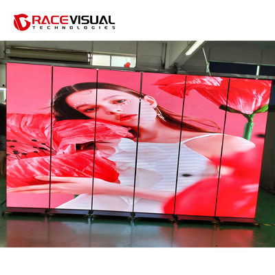 سری IP P2.5 640x1920mm صفحه نمایش پوستر LED داخلی بر روی پایه چرخ