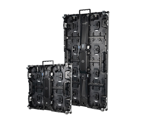 P2.9 / P3.9 صفحه نمایش LED اجاره ای داخلی 7680HZ رنگ کامل 500x1000mm IP40