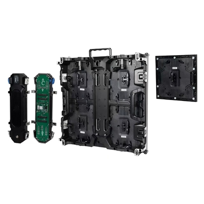 P2.9 / P3.9 صفحه نمایش LED اجاره ای داخلی 7680HZ رنگ کامل 500x1000mm IP40