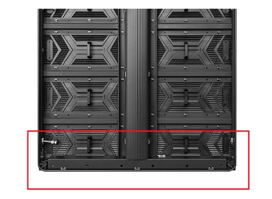 روشنایی بالا تبلیغات بیرونی صفحه نمایش ال ای دی Ultra Lightweight 23.5kg ((51.8lbs) Per Panel