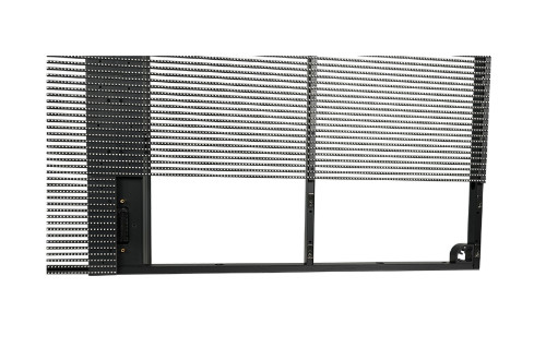 P3.9-7.8 صفحه نمایش LED در فضای باز شفاف با روشنایی بالا 5500nits و نرخ تجدید 3840Hz