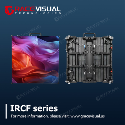 سری IRCF پنل انعطاف پذیر LED داخلی P2.6 / P2.9 / P3.9 500MM * 500MM ، A8s دریافت کارت ها،7680HZ نرخ تجدید بالا