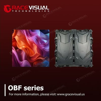 IP65 / IP54 الومینیوم OBF سری خروجی صفحه نمایش LED بیلبورد برای عملکرد برتر