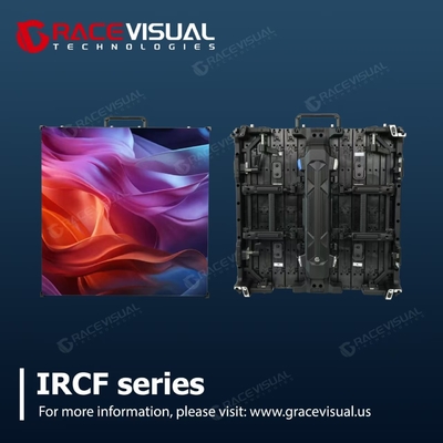 صفحه نمایش LED سری IRCF در داخل خانه ️ Ultra-thin & Lightweight ، 7680Hz High Refresh ، پانل های منحنی انعطاف پذیر ، 1.9 ️ 3.9mm Pixel Pitch ، طراحی ضد تصادف
