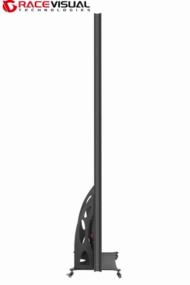 سری IP ️ پوستر LED داخلی با پایه چرخ متحرک ، 640 × 1920 میلی متر ، مقیاس خاکستری 16 بیتی برای نیازهای نمایش انعطاف پذیر
