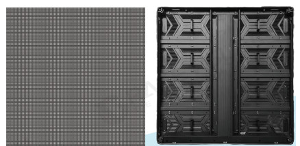 سری OE   ️ محکم و تصفیه شده: دیوارهای LED اجاره ای در فضای باز با سیم کشی پنهان و گوشه های بدون درز 90 °
