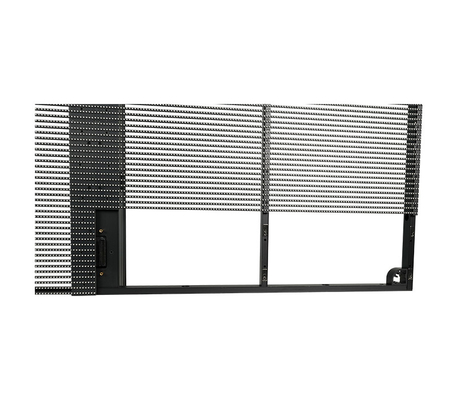 صفحه نمایش شفاف شفاف LED Strip Mesh قابل سفارشی سازی برای کاربردهای ثابت داخلی و خارجی