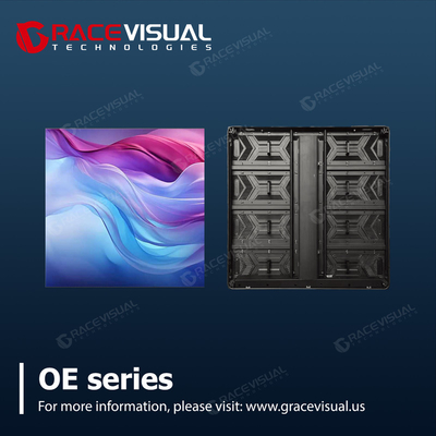 صفحه نمایش ال ای دی با دقت بالا در سرویس های جلویی کابینت آلومینیومی، IP65 / IP54 درجه بندی شده، چندین پیکسل