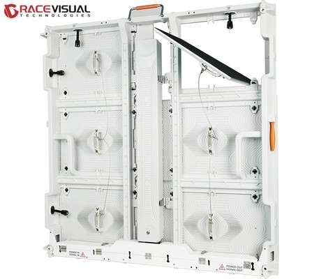 6000 نیت روشنایی بیلبورد ال ای دی فوق روشن با تکنولوژی کابینت سفید 3840Hz Refresh Rate Zero AC Dependence