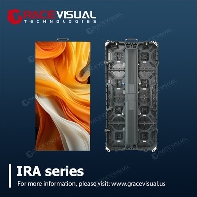 سری IRA P3.9 صفحه نمایش LED اجاره ای داخلی 500*500mm/500*1000mm 7680 HZ نرخ تجدید بالا پیش / عقب نگهداری برای رویداد داخلی
