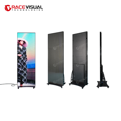 سبک وزن 35 کیلوگرم صفحه نمایش LED داخلی با 3840 هرتز Refresh کنترل بی سیم تصاویر فوق العاده صاف گزینه های نصب انعطاف پذیر