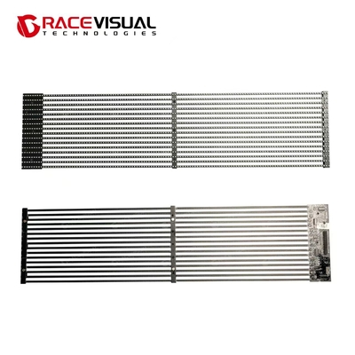 نمایشگر LED شفاف GRACEVISUAL - سری TSF (انتخاب های مختلف ارتفاع)