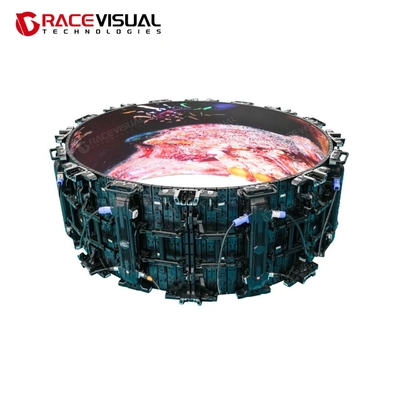 سری IRDF - صفحه نمایش لچکدار LED اجاره ای در داخل خانه پانل های لچکدار داخلی صفحه نمایش دایره ای