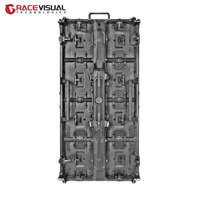 صفحه نمایش LED اجاره ای فضای باز با 16 بیت خاکستری مقاوم در برابر آب و هوا IP65 و طراحی مدولار سبک وزن 500 ×500 میلی متری