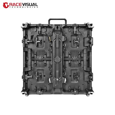 صفحه نمایش LED اجاره ای فضای باز با 16 بیت خاکستری مقاوم در برابر آب و هوا IP65 و طراحی مدولار سبک وزن 500 ×500 میلی متری