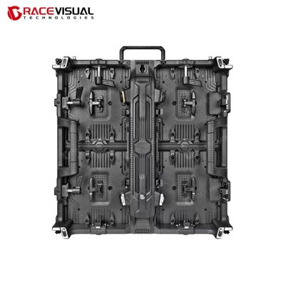 صفحه نمایش LED اجاره ای در فضای باز با 10 آهنربا قوی طراحی 16 بیت رنگ خاکستری و حالت نگهداری دوگانه برای رویدادهای صحنه