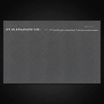 US In-Stock UHD 16:9 Indoor LED Display with P1.25 Pixel Pitch and Front Maintenance