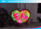 شکل قلب فلکس پنل LED / فوق العاده نازک صفحه نمایش انعطاف پذیر 1000nits