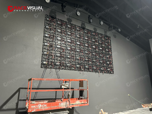 نرخ ارتقاء بالا 7680 هرتز صفحه نمایش ثابت LED P2.5mm داخلی