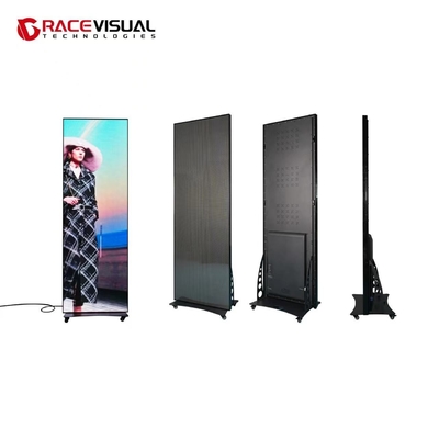 P1.86 پوستر داخلی صفحه نمایش LED با طراحی بسیار نازک و سبک مناسب برای هر صحنه ای در داخل خانه